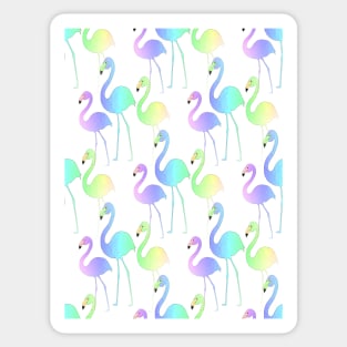 FLAMINGO Walk Sticker